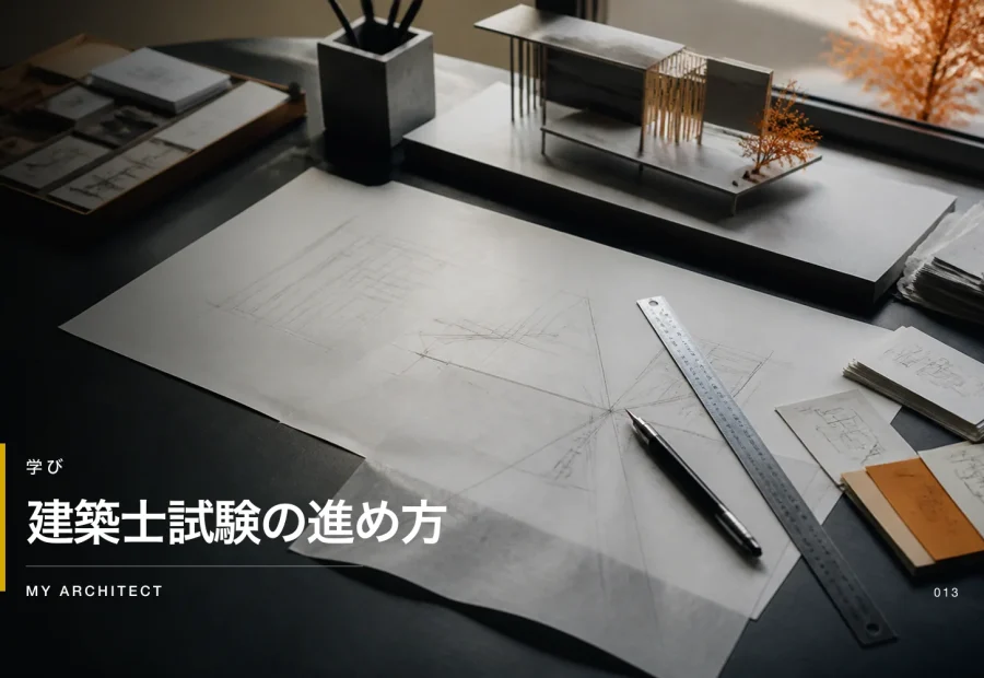 建築士試験の進め方
