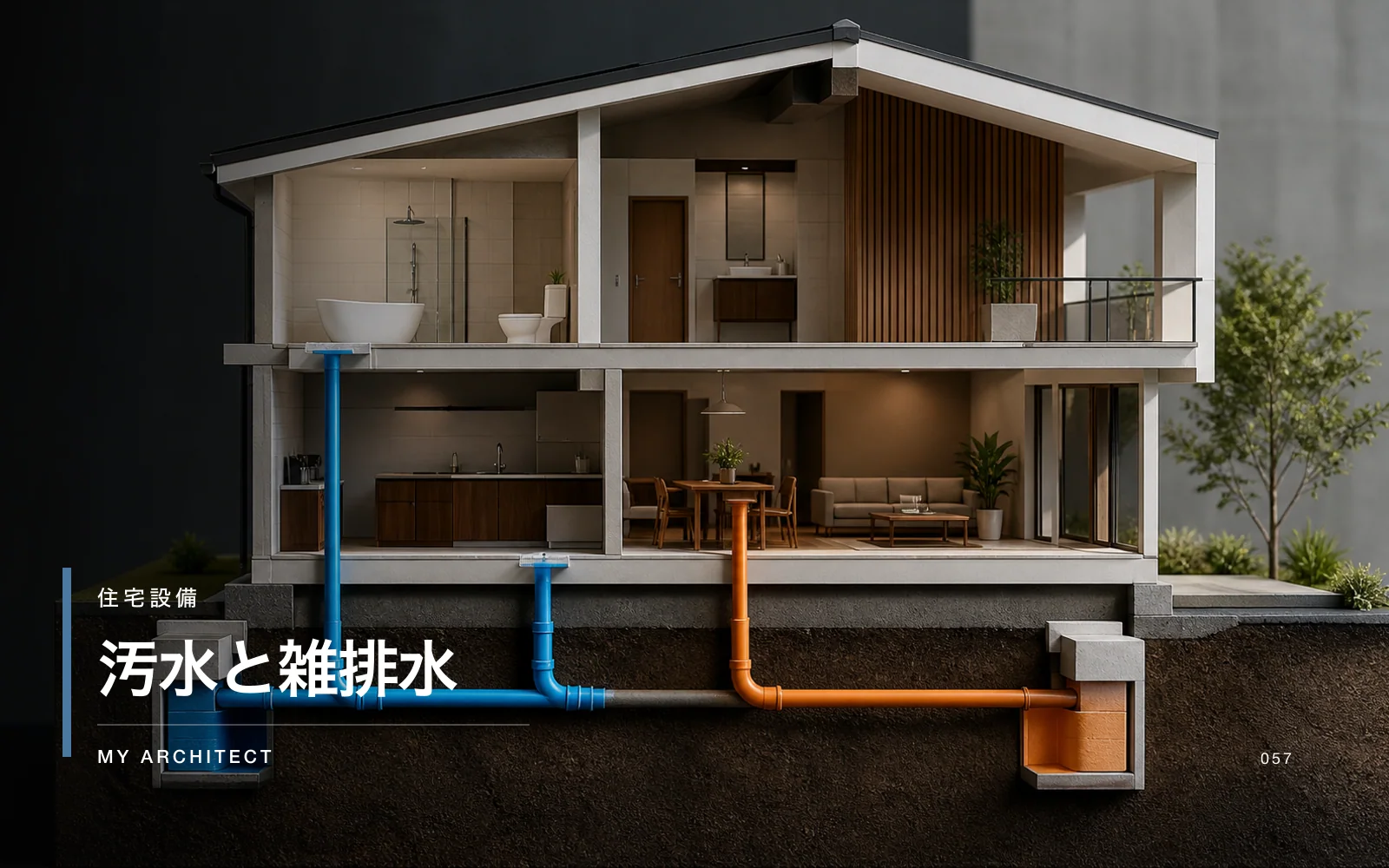 汚水と雑排水