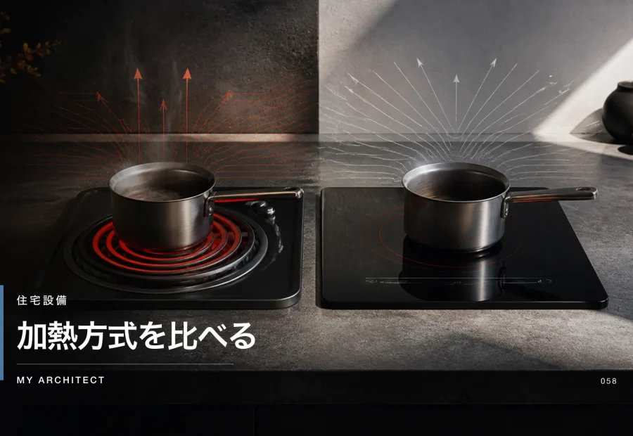 加熱方式を比べる