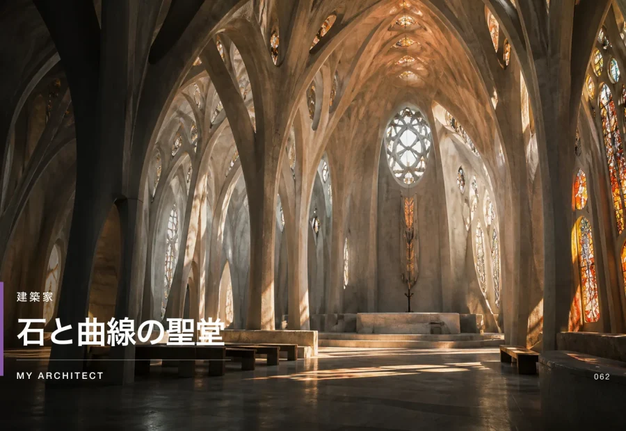 石と曲線の聖堂